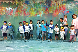 新宿税務署スプラッター祭の様子1