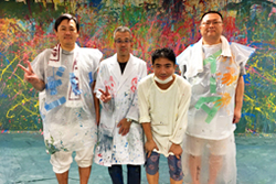 新宿税務署スプラッター祭の様子2