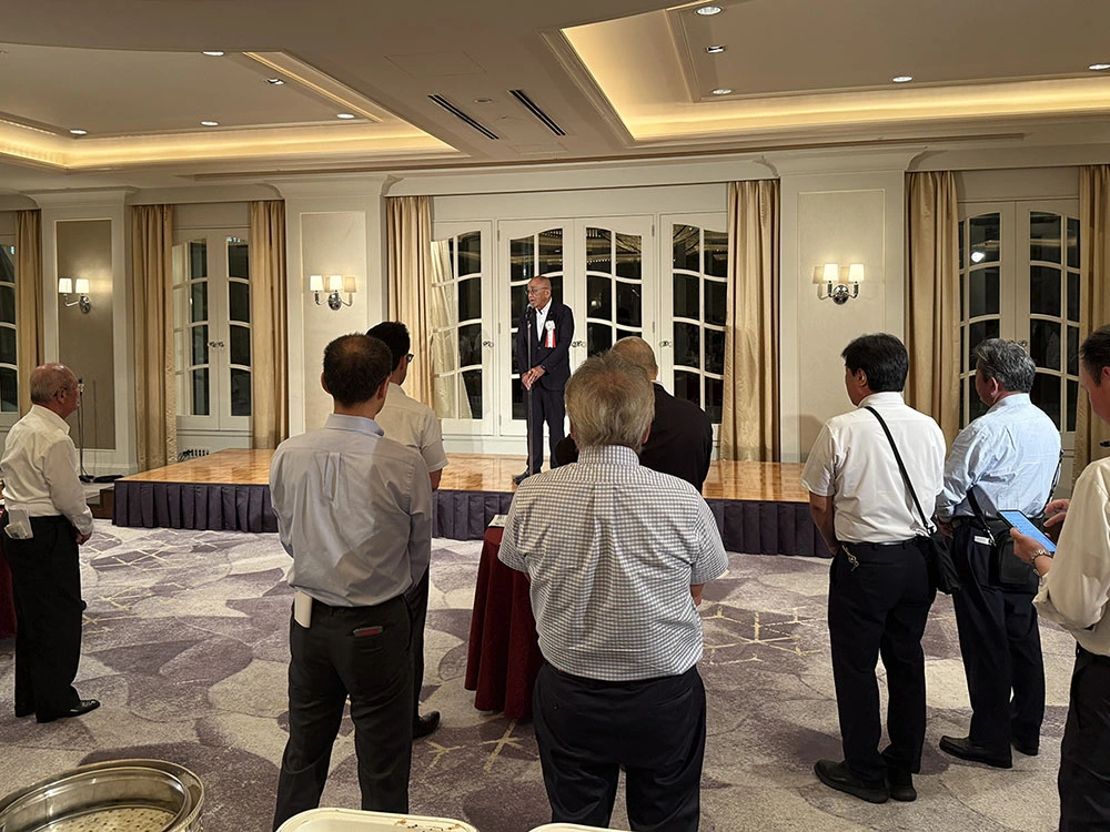 新宿法人会 髙野会長による中締め挨拶